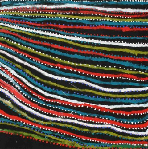All the Jila, 2006 by Caroline Nuidoo, 90x90cm Cat 13020CN