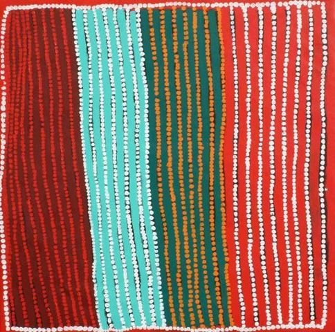 Naru 2007 by Spider Snell Kalbybidi, 90x90cm Cat 13019SK