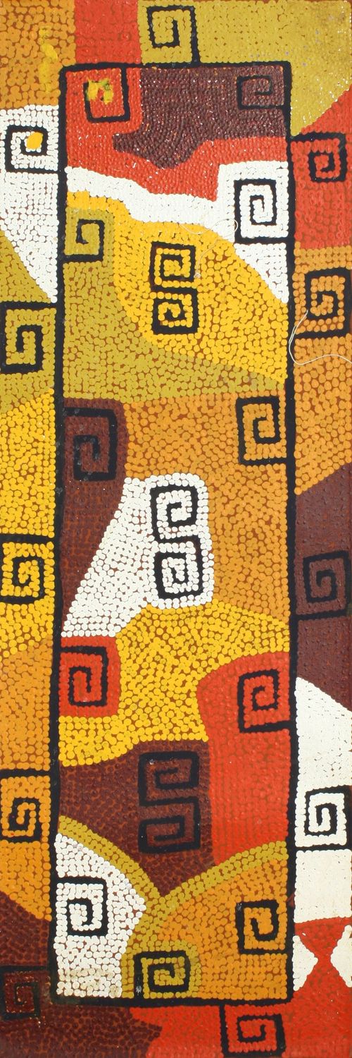 Purkitji 2008 by Denise Long, Balgo, 120x40cm