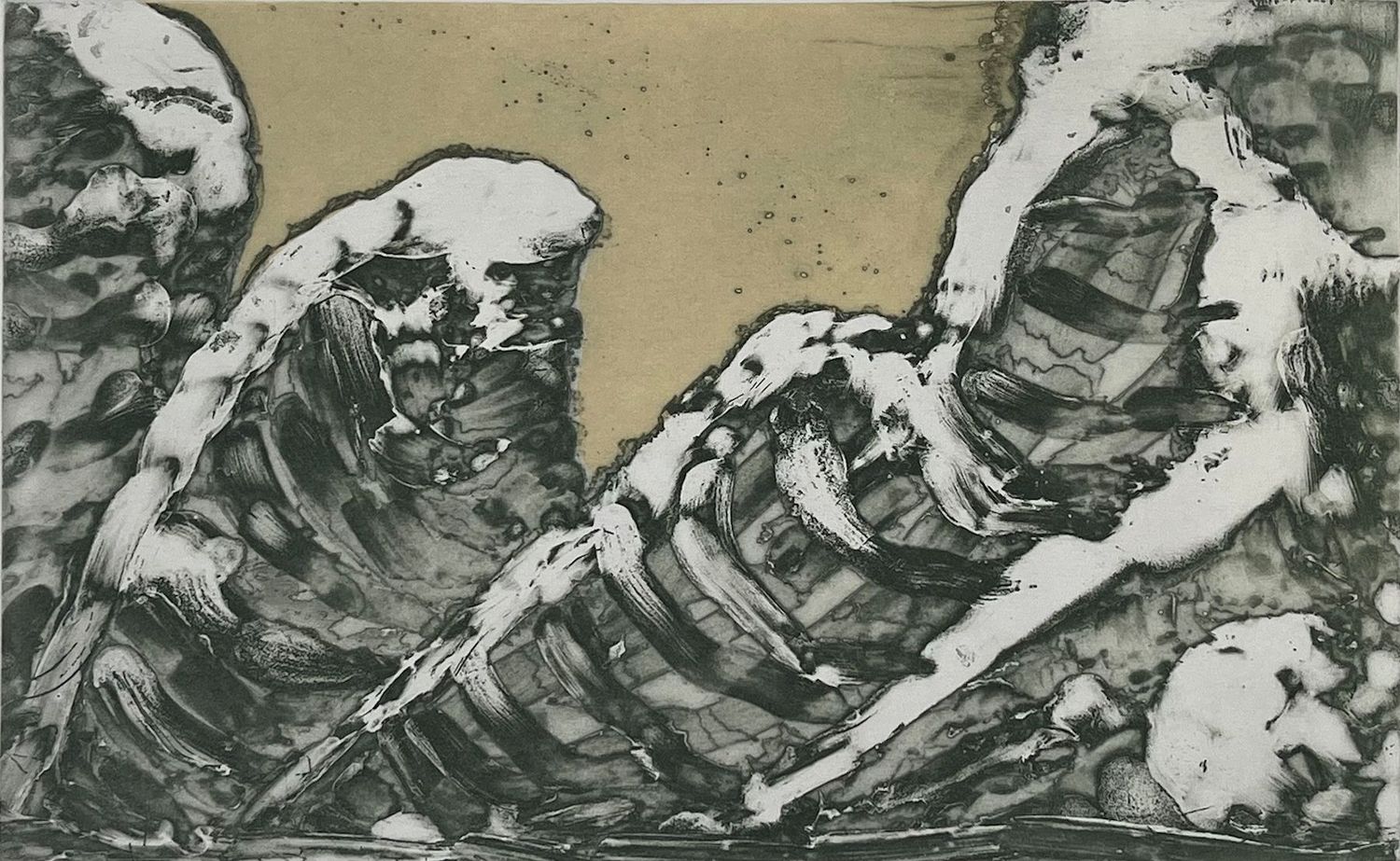 Yalpirakinu Etching by Adrian Robertson AR-13 Yalpirakinu Etching by Adrian Robertson AR-13