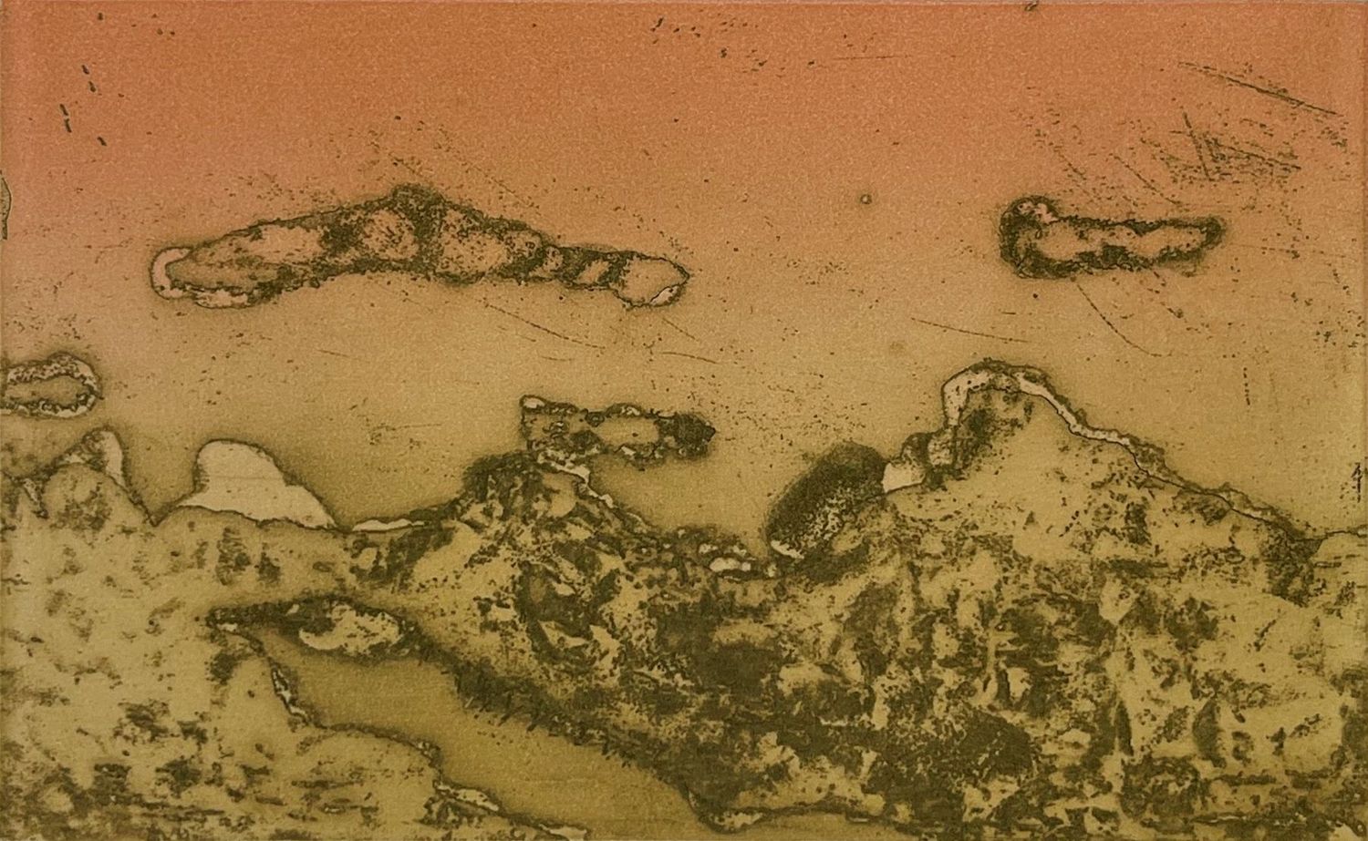 Jay Creek '07, Etching by Billy Tjampitjinpa Kenda,