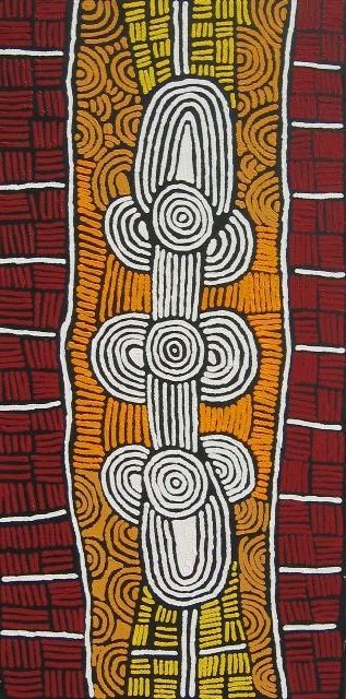 Kulkurda Dreaming 2007 by Faith Butler, 150x75cm