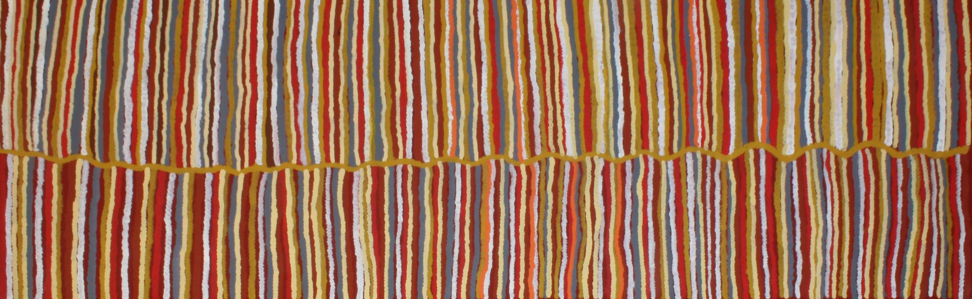 Awelye for Bush Medicine Leaves 2002 by Abie Kemarre Loy 198x61cm 7440AL