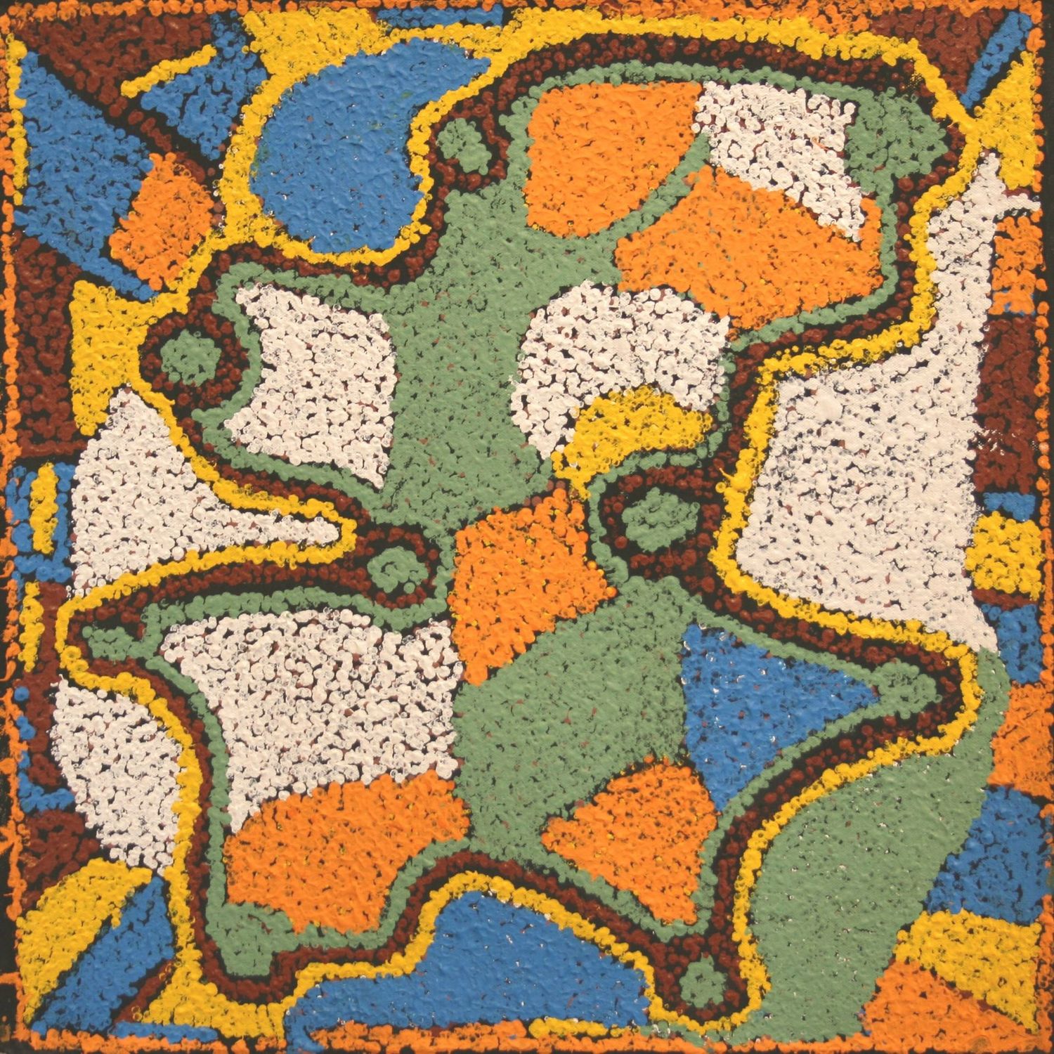 Nyuntuku yini nyaapa by Freda Yimunya Lane 46x46cm