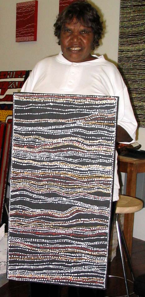 Sandhills 2006 by Dorothy Napangardi 76x41cm 10005DN