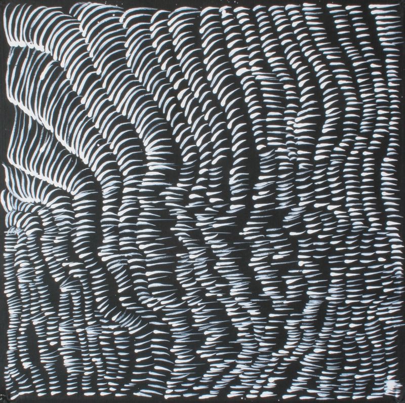 Wind Tracks (2002) by Dorothy Napangardi 61x61cm 11136DN