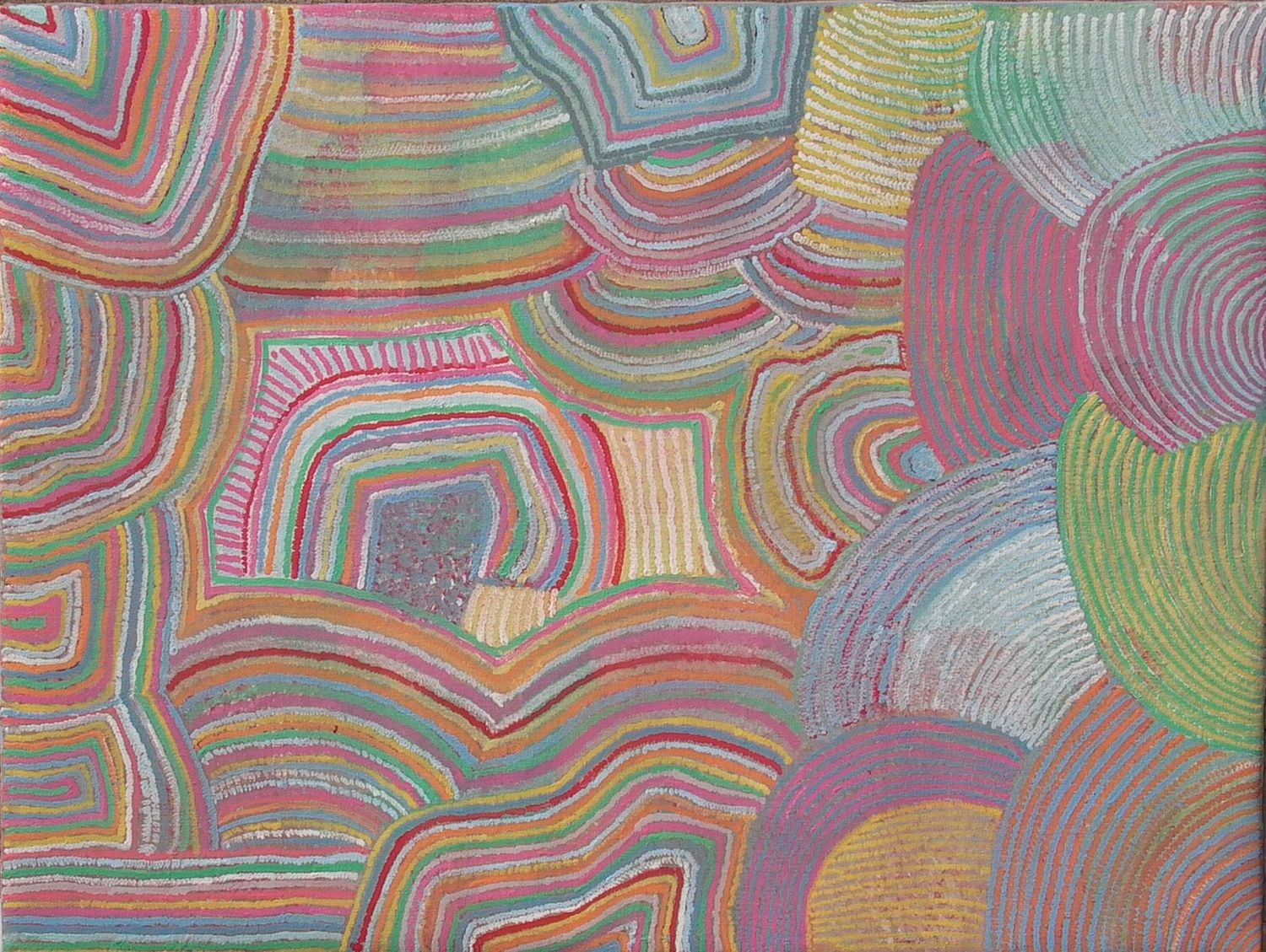 Tali From My Mother's Country 2005 by Eunice  Jack Napanangka, 122x91cm, Cat 9369EJ
