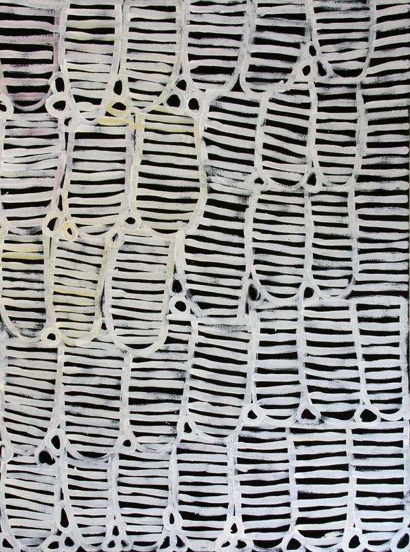 Bush Melon 2005 by Minnie Pwerle, 119x90cm