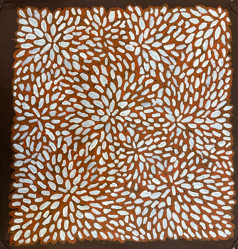 Bush Turkey Dreaming by Genevieve Loy, 46X46cm