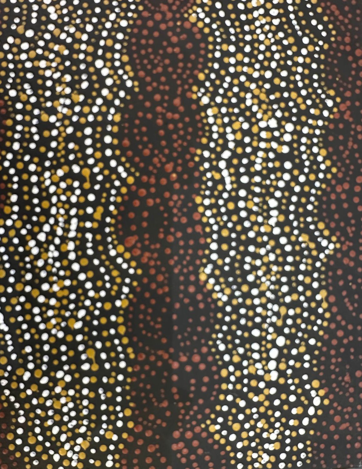 Ngapa Jukurrpa  by Sabrina Nangala Robertson 31x26cm 8941SR