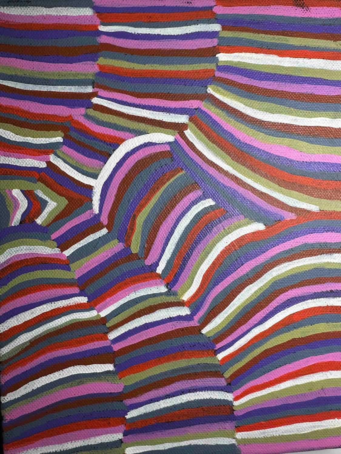 Munni Munni Hill by Pansy Hicks, on frame 20x25.5cm