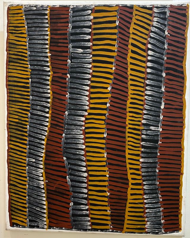 Jilamara, 2003 by Freda Warlapinni, 78x63cm, 8202FW