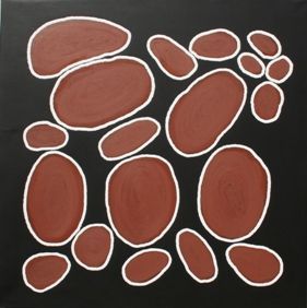 Kata Juta  by Vincent Forrester 122x122cm 13084VF