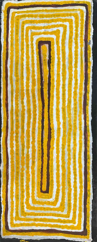 Wilkinkarra 2006 by Tjumpo Tjapanangka, 80x30cm 10416TT