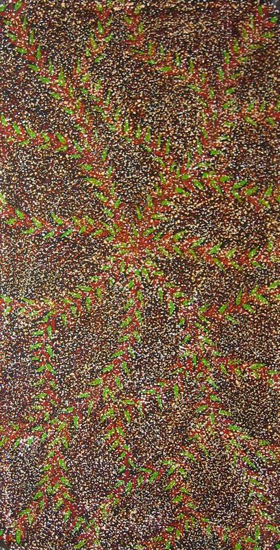Mary Jones Ngale ​Bush Plum Dreaming 2000, 61x31cm 5372MJ