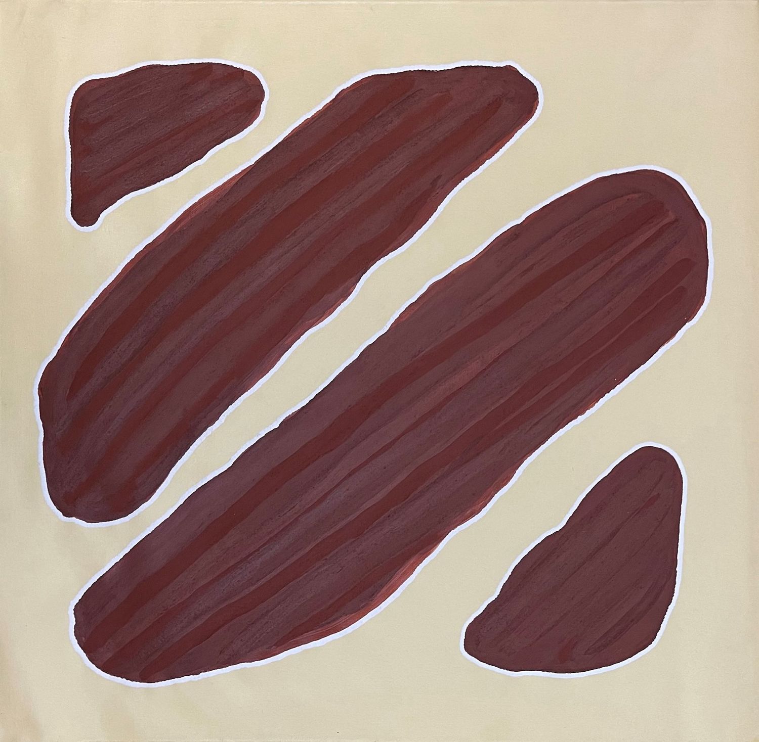 Kata Tjuta  by Vincent Forrester 122x122cm 13006VF