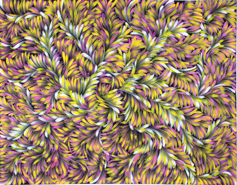 Jacinda Hayes: Capturing Bush Medicine Leaves in Art 89x63cm