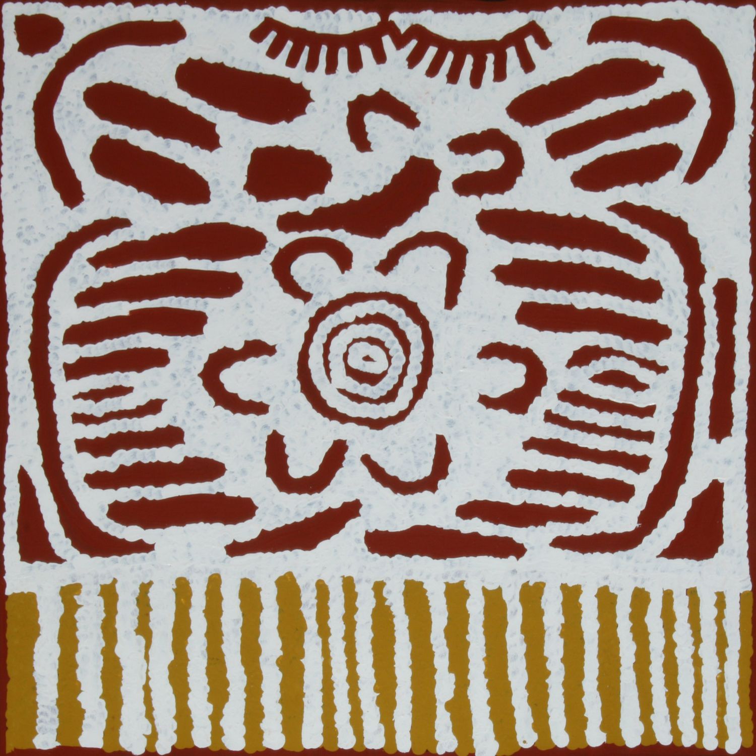 Kalipinya, 2000 by Elizabeth Marks Nakamarra, 61x61cm