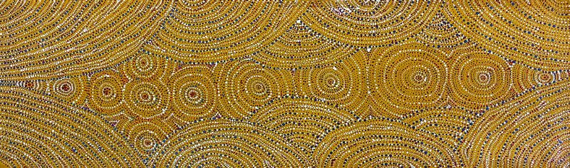 Water Dreaming by Sabrina Robertson Nangala, 122x36cm 9322SR