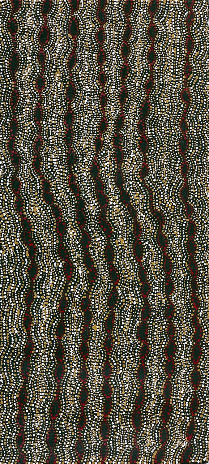 Ngapa Jukurrpa by Sabrina Nangala Robertson, 91x41cm 9461SR