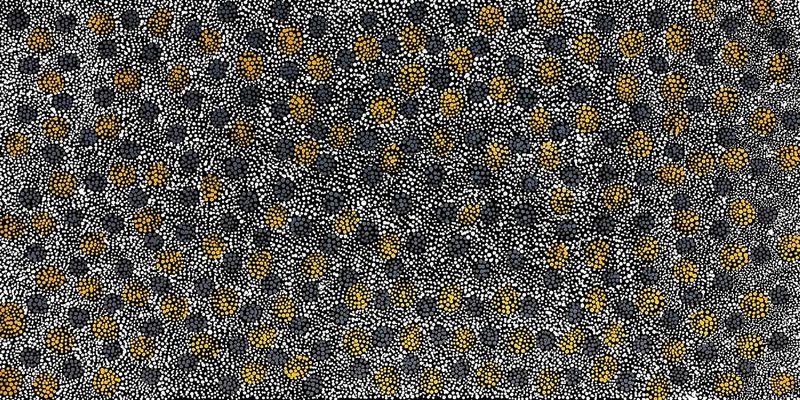 Ngapa Jukurrpa  by Sabrina Nangala Robertson 122x61cm 7866SR