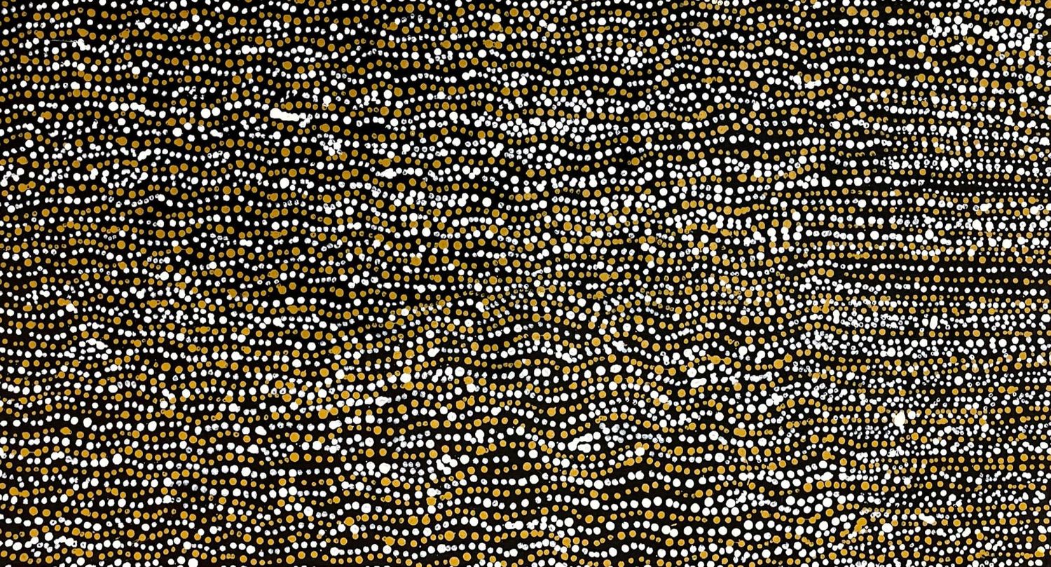 Ngapa Jukurrpa  by Sabrina Nangala Robertson 76X41cm 8795SR