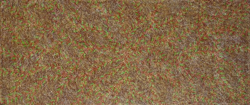 Bush Plum Dreaming by Mary Jones Ngale, 122x51cm 5335MJ