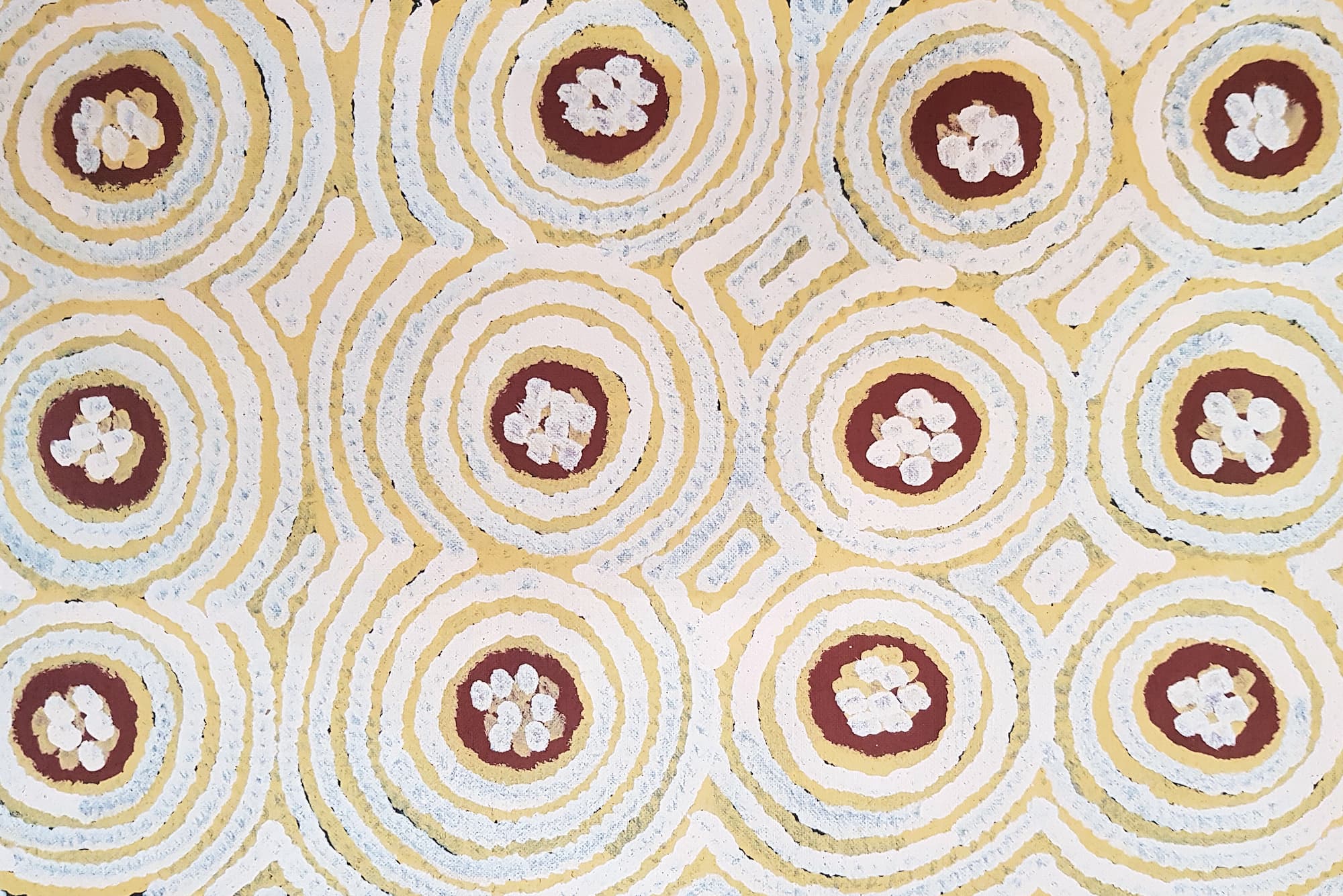 Bush Medicine 2000 by Abie Loy Kemarre, 152x31cm 5361AL