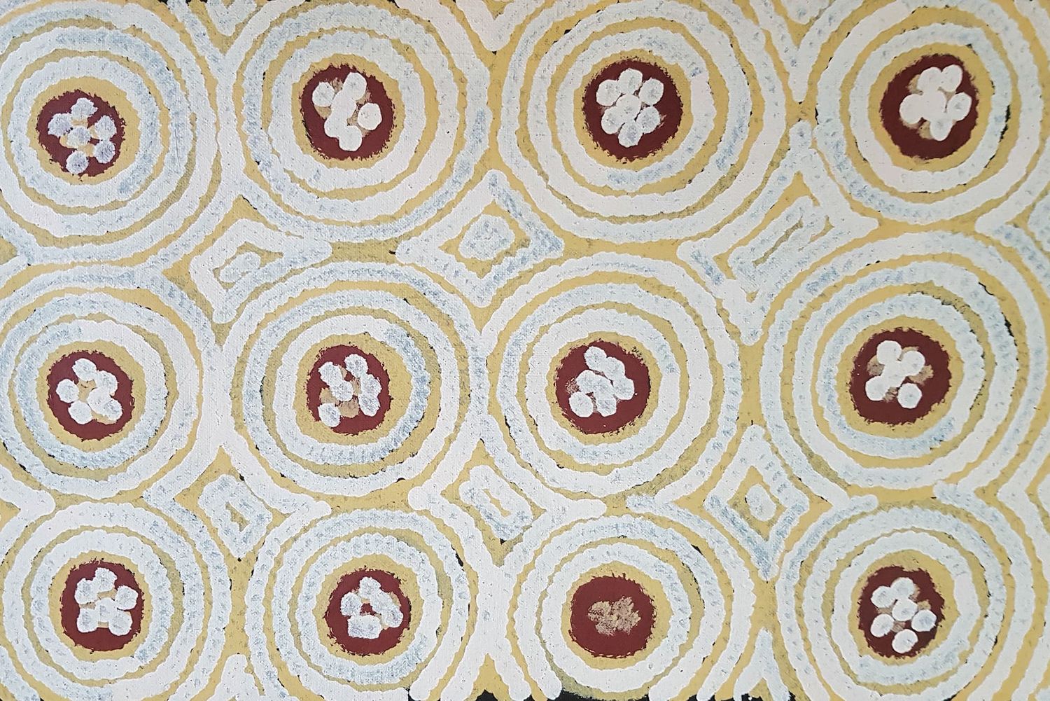 Bush Medicine 2000 by Abie Loy Kemarre, 152x31cm 5361AL