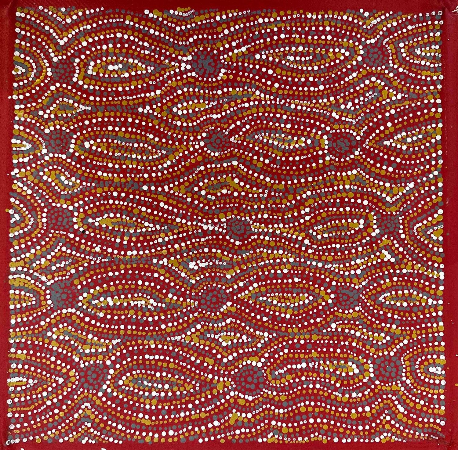 Ngapa Jukurrpa  by Sabrina Robertson 41x41cm 13200SR