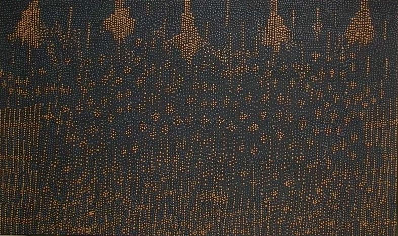 Water Dreaming by Julie Nangala Robertson 91x152cm 8554JJR