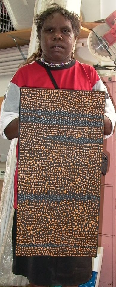 Pirlinyanu 2004 by Julie Nangala Robertson, 61x31cm 8802JR