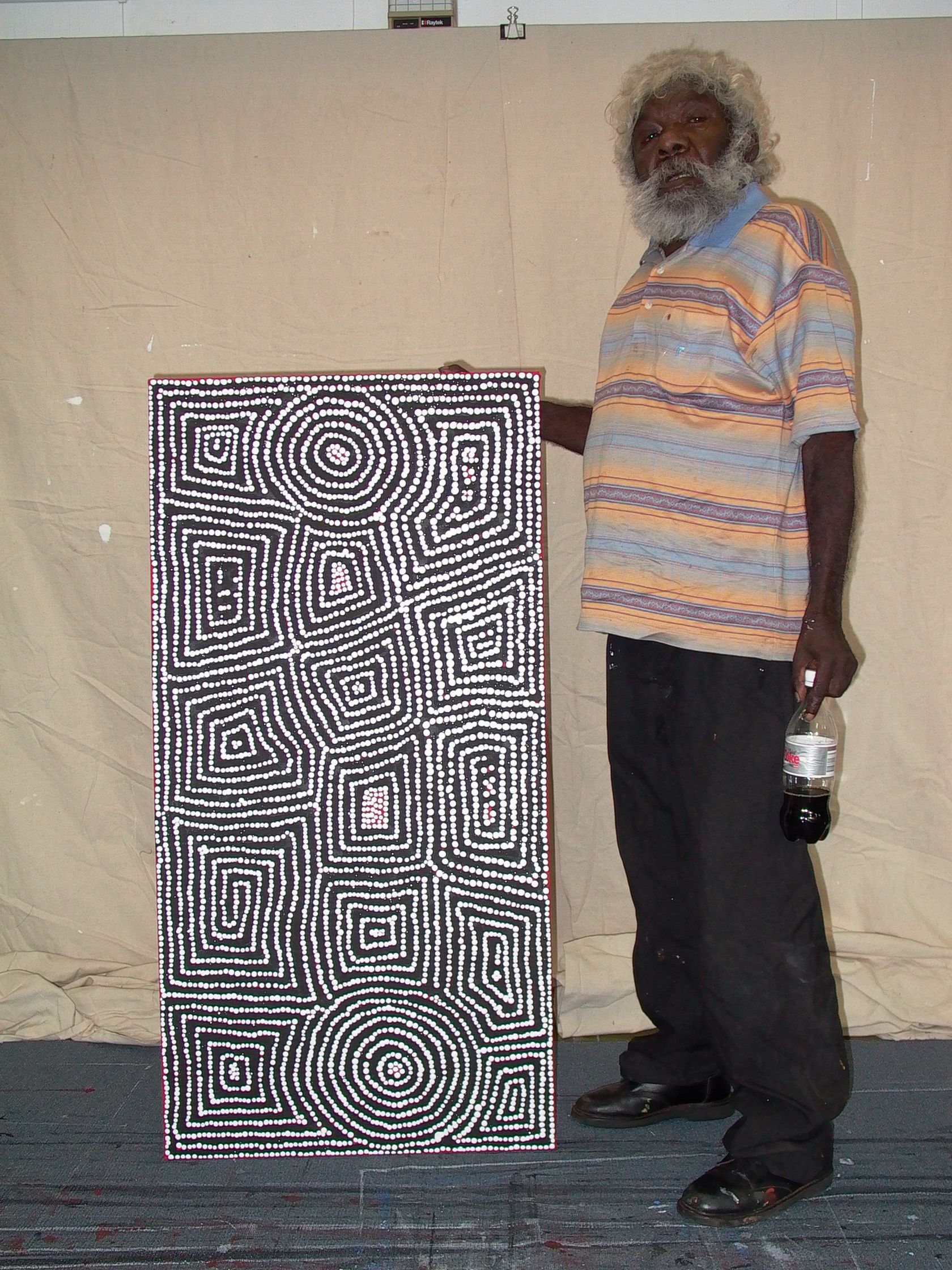 Parajulkuti by Barney Campbell Tjakamarra 122x61cm 9505BC