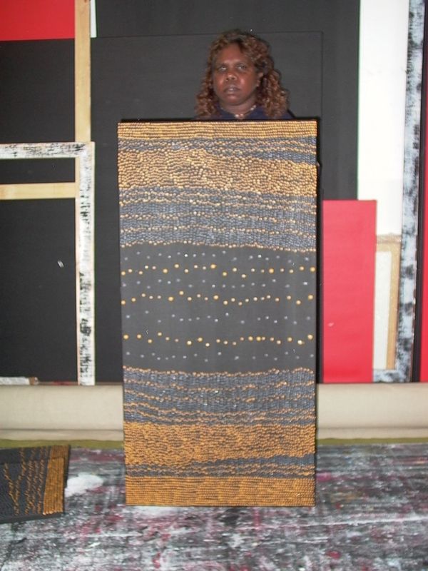 Pirlinyanu by Julie Nangala Robertson, 122x61cm 8527JR