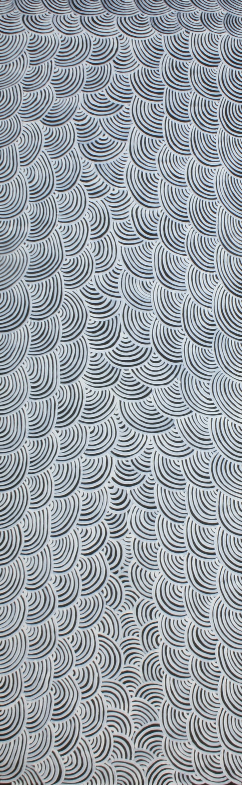 Women's Body Paint Designs by Abie Kemarre Loy 61x198cm