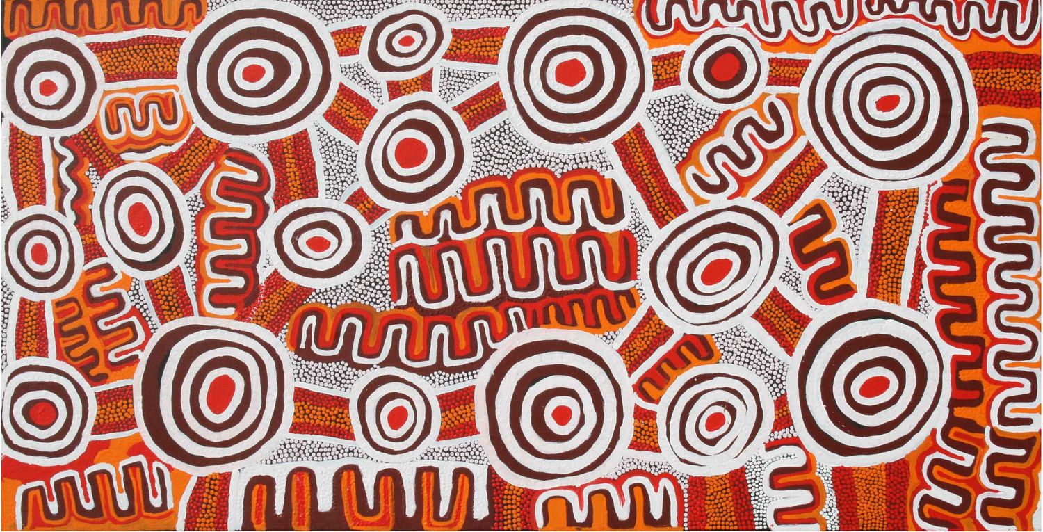 Kuniya, 2007 by Andrew Mitchell 152x76cm 9982AM