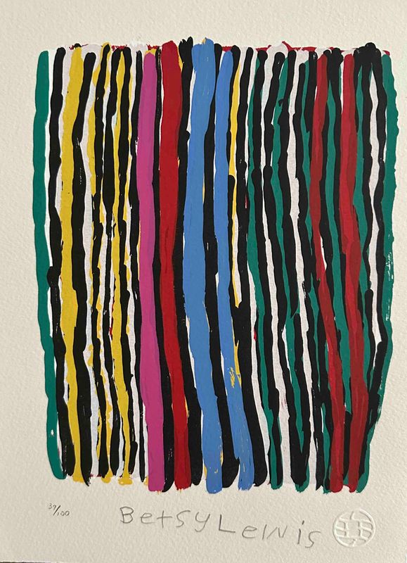 Kurlangu Jukurrpa limited edition print by Betsy Napangardi Lewis