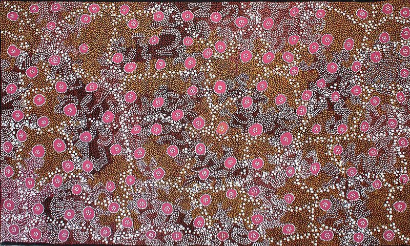Wataki 1998 by Polly Napangardi Watson 150x90cm 3124PWN