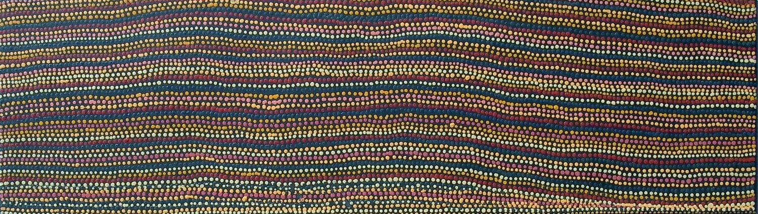 Jungunpa 2003 Triptych by Polly Napangardi Watson Jungunpa 2003 Triptych by Polly Napangardi Watson