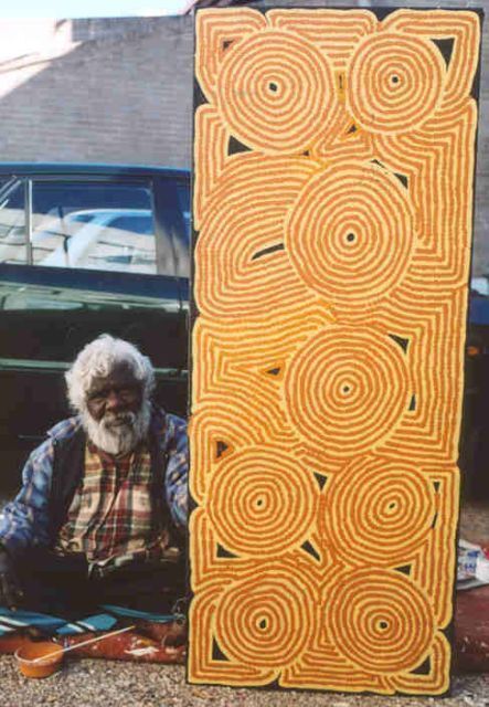Tingari Cycle by Barney Campbell Tjakamarra, 152 x 61cm 7326BC