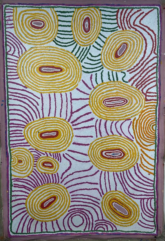 Esther Giles Nampijinpa, Untitled 2007, 102x152cm 13207EG
