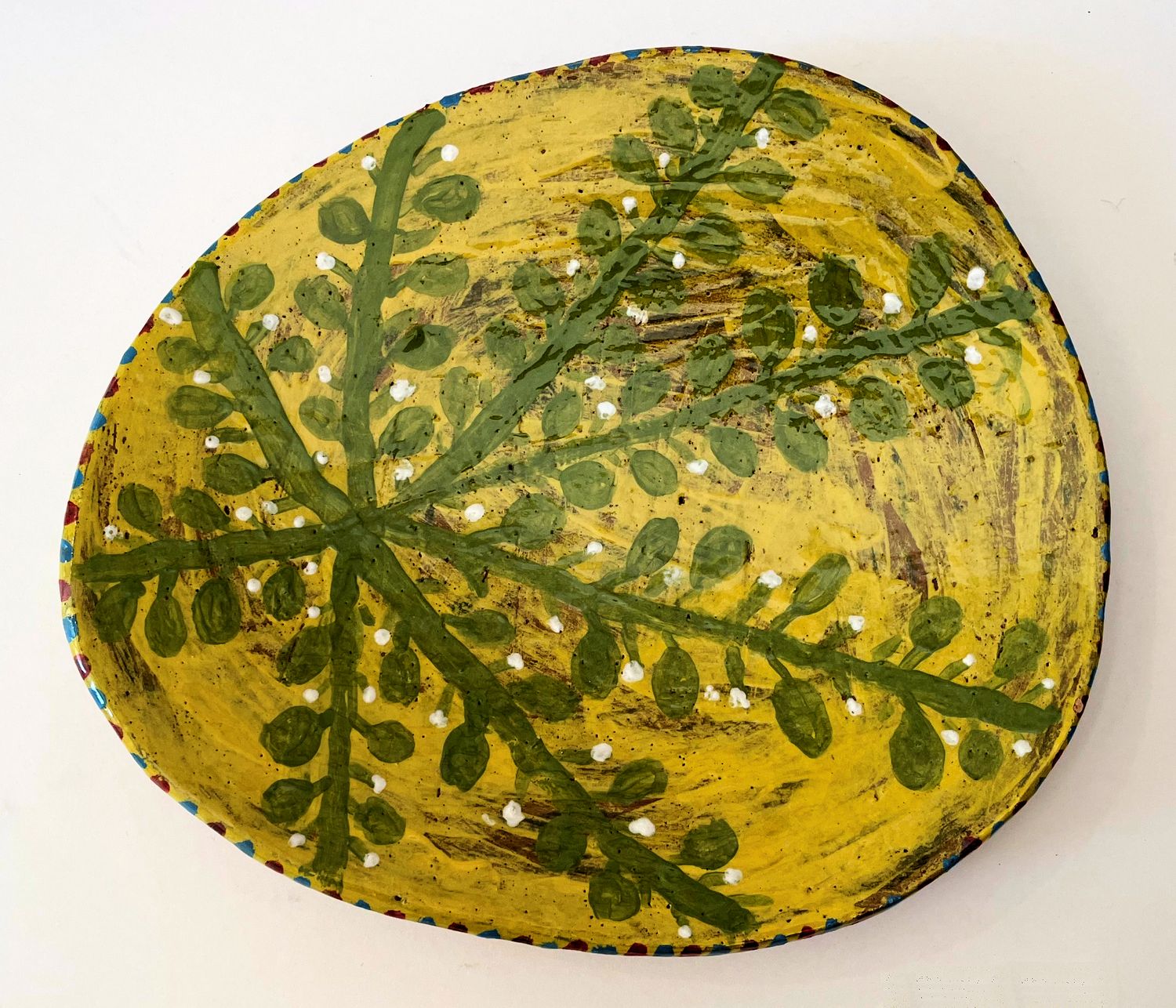 Janey Morton, Ceramic Plate '09 - 32cm