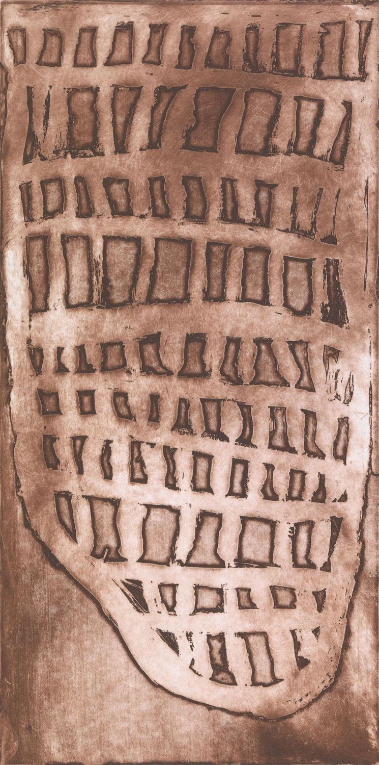 Kate Miwulku, Dilly Bag Etching 2007 Kate Miwulku, Dilly Bag Etching 2007