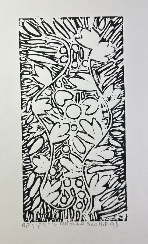 Nabula Scobie, Yiparlu 1996, AP Screenprint
