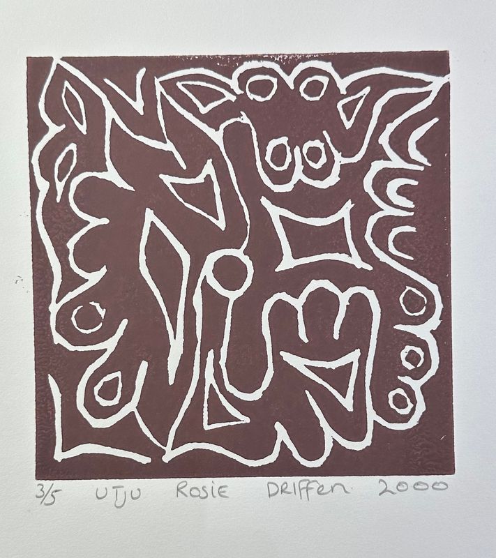 Rosie Driffen, Utju 2000, Screennprint