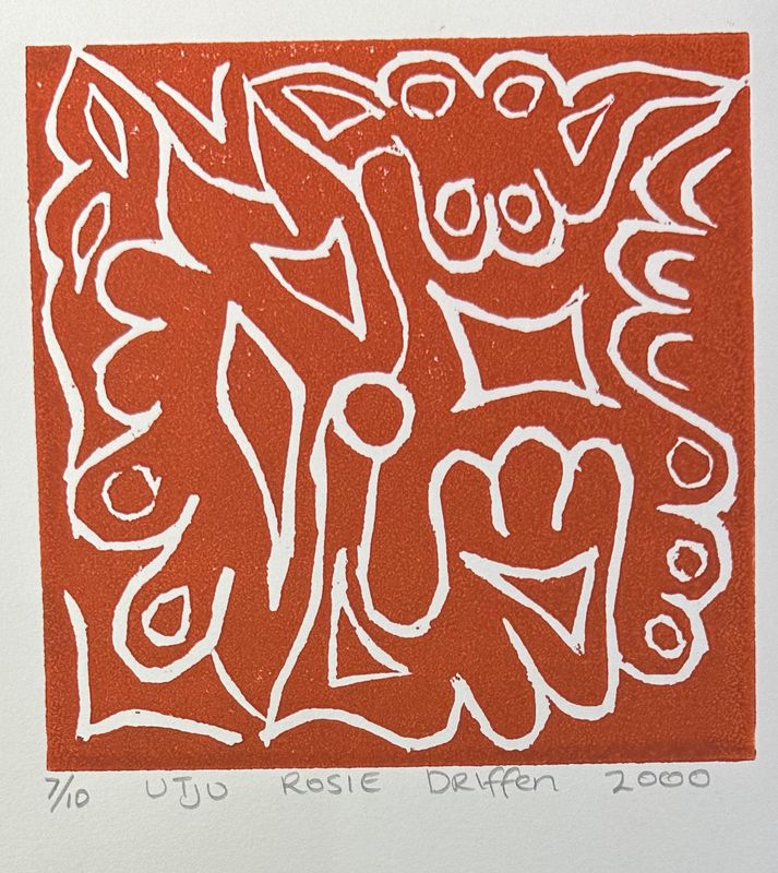 Rosie Driffen, Utju 2000, Screennprint
