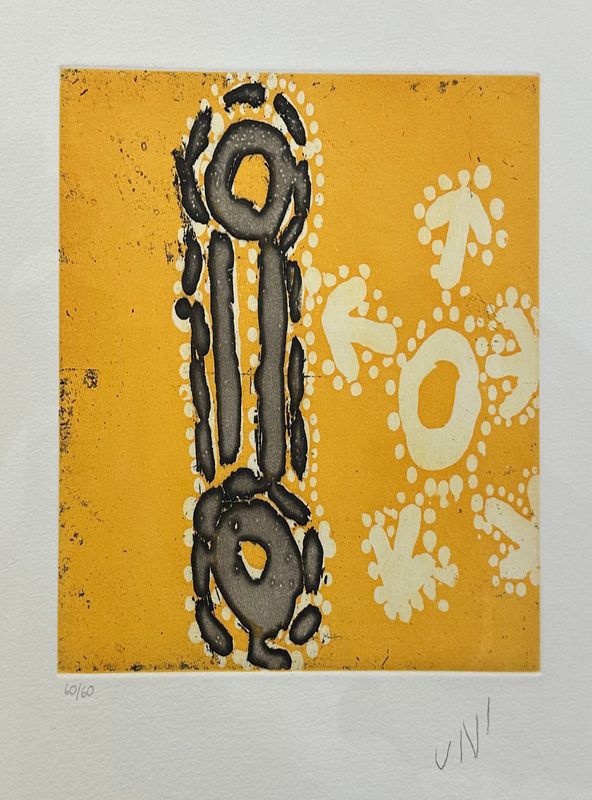 Uni Nampijinpa Martin Etching Pamapardu 2003 Uni Nampijinpa Martin Etching Pamapardu 2003