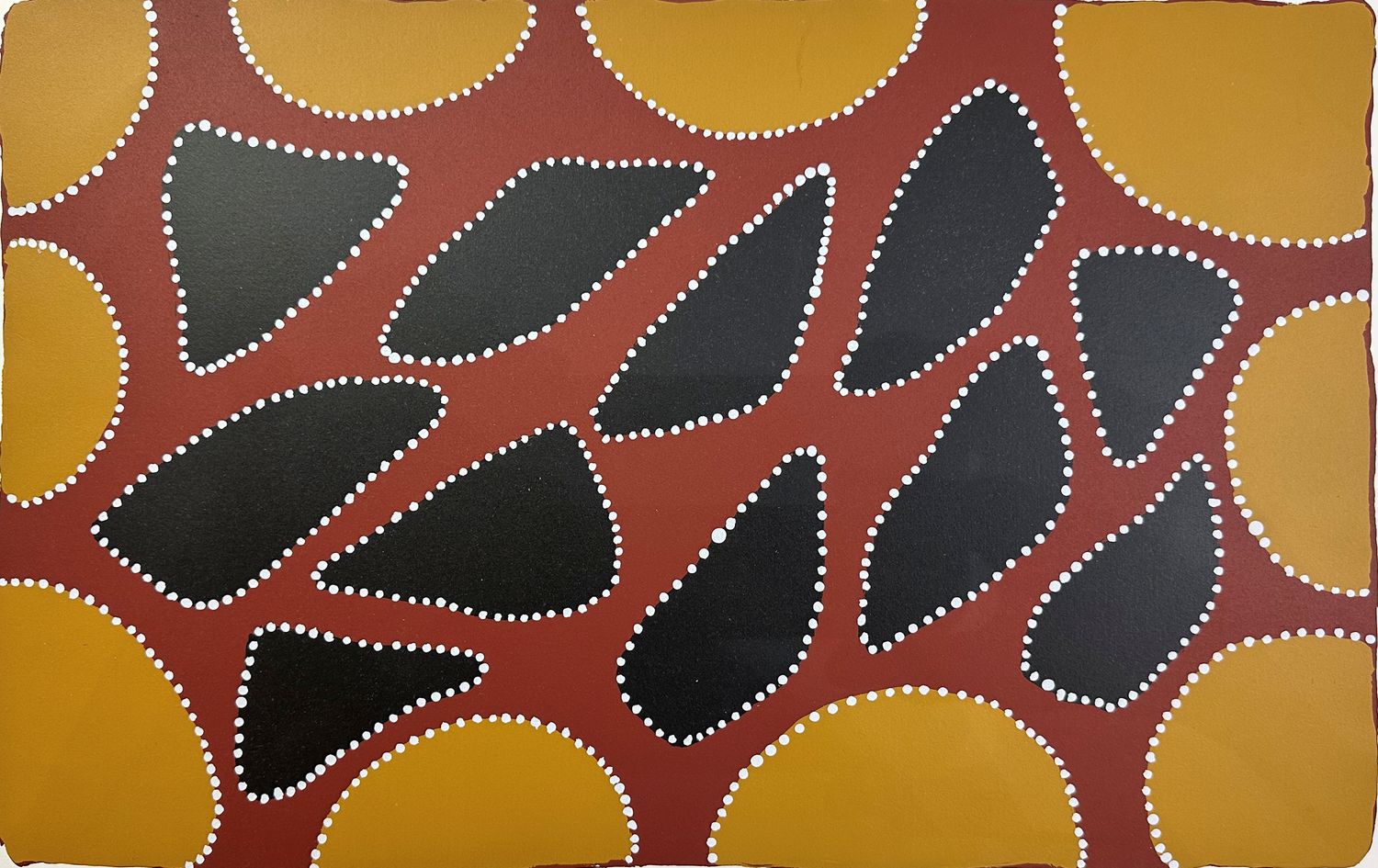 Nancy Dilyai, Janayiwom Country Screenprint Nancy Dilyai, Janayiwom Country Screenprint