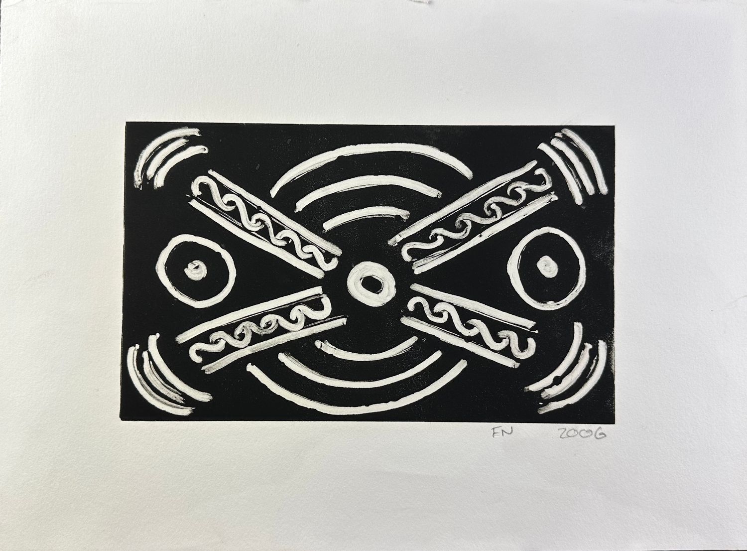 FN. ETCHING, Verso/15, 2006