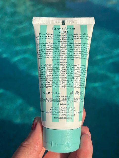 crème solaire visage